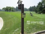 Solar Powered Golf Course Intercom
